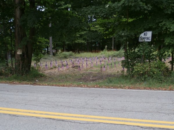 Burial ground at Crossroads Burial ground at Crossroads
