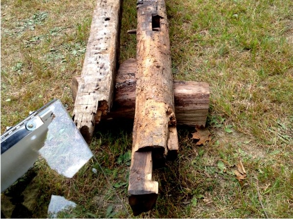 18th century beams recovered 18th century beams recovered